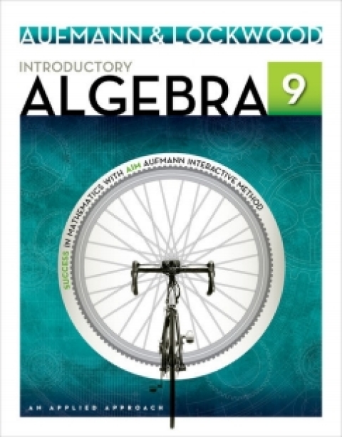 Cover image for book WebAssign for Aufmann/Lockwood's Introductory Algebra: An Applied Approach, 9th Edition [Instant Access], Single-Term