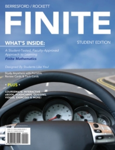 Cover image for book WebAssign for Berresford/Rockett's FINITE, 1st Edition [Instant Access], Single-Term