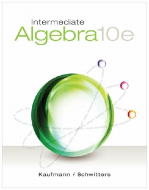 Cover image for book WebAssign for Kaufmann/Schwitters' Intermediate Algebra, 10th Edition [Instant Access], Single-Term
