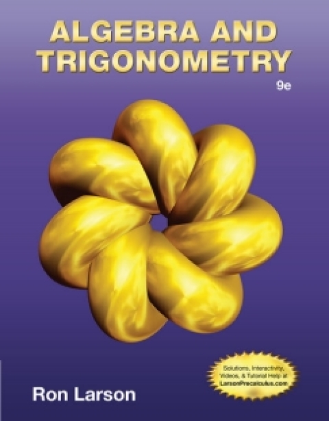 Cover image for book WebAssign for Larson's Algebra & Trigonometry, 9th Edition [Instant Access], Single-Term