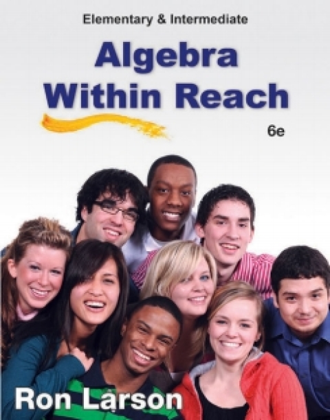 Cover image for book WebAssign for Larson's Elementary and Intermediate Algebra: Algebra Within Reach, 6th Edition [Instant Access], Single-Term