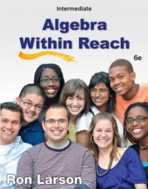 Cover image for book WebAssign for Larson's Intermediate Algebra: Algebra Within Reach, 6th Edition [Instant Access], Single-Term