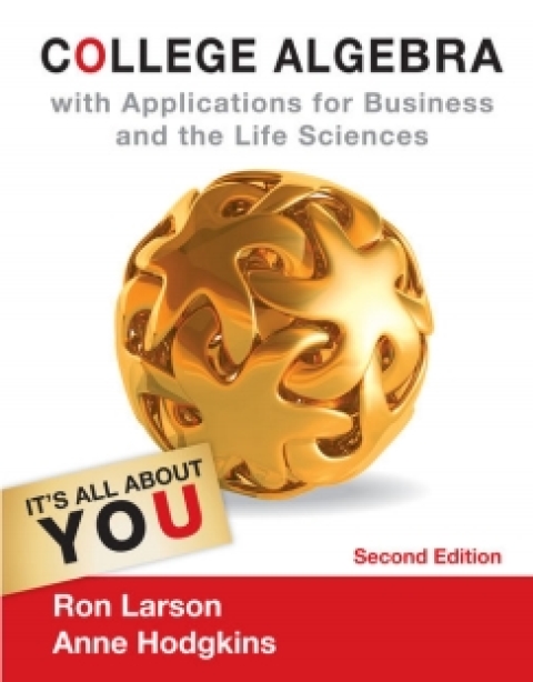 Cover image for book WebAssign for Larson/Hodgkins' College Algebra with Applications for Business and Life Sciences, 2nd Edition [Instant Access], Single-Term