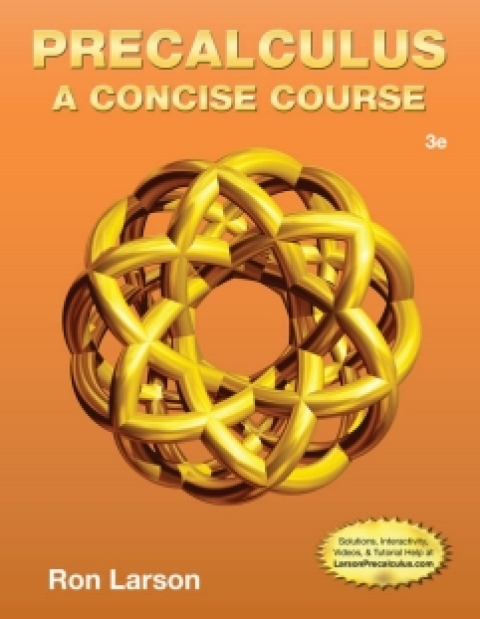 Cover image for book WebAssign for Larson's Precalculus: A Concise Course, 3rd Edition [Instant Access], Single-Term