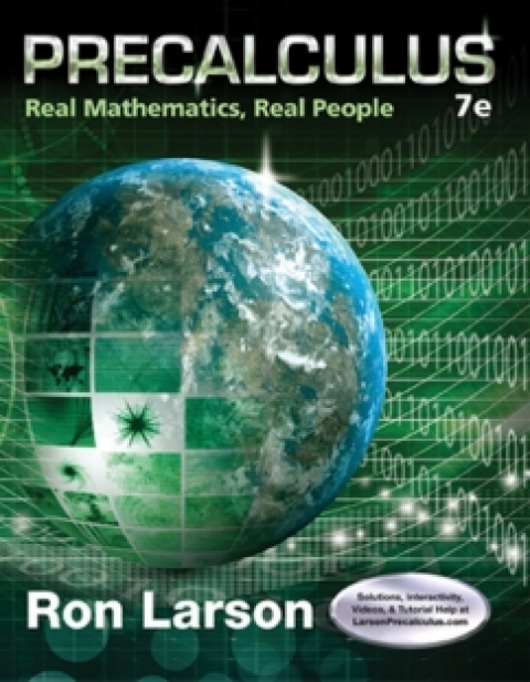 Cover image for book WebAssign for Larson's Precalculus: Real Mathematics, Real People, 7th Edition [Instant Access], Single-Term