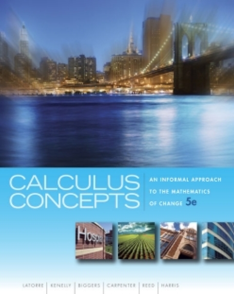 Cover image for book WebAssign for LaTorre/Kenelly/Reed/Carpenter/Harris/Biggers' Calculus Concepts: An Informal Approach to the Mathematics of Change