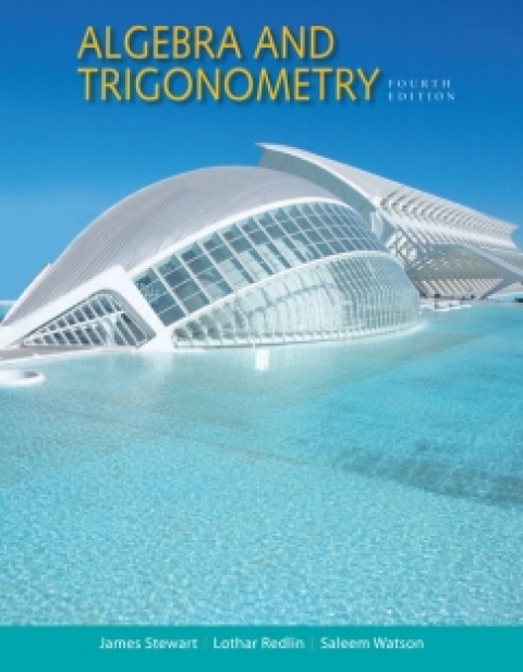 Cover image for book WebAssign for Stewart/Redlin/Watson's Algebra and Trigonometry