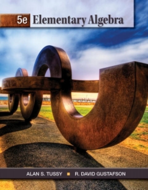 Cover image for book WebAssign for Tussy/Gustafson's Elementary Algebra, 5th Edition [Instant Access], Single-Term