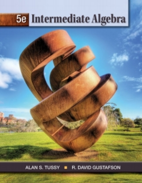 Cover image for book WebAssign for Tussy/Gustafson's Intermediate Algebra, 5th Edition [Instant Access], Single-Term