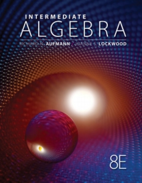 Cover image for book WebAssign for Aufmann/Lockwood's Intermediate Algebra, 8th Edition [Instant Access], Single-Term