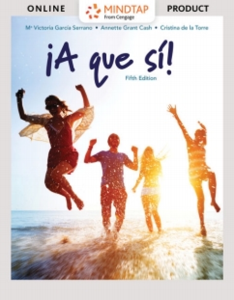 Cover image for book MindTap for Garcia Serrano/Grant Cash/de la Torre's A que si!, 5th Edition [Instant Access], 4 terms