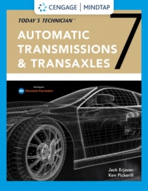 Cover image for book MindTap for Erjavec/Pickerill's Today's Technician: Automatic Transmissions and Transaxles Classroom Manual and Shop Manual, 7th Edition [Instant Access], 4 terms