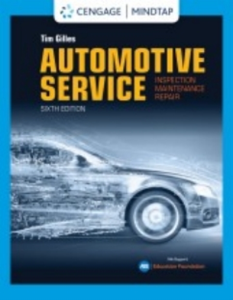 Cover image for book MindTap for Gilles' Automotive Service: Inspection, Maintenance, Repair, 6th Edition [Instant Access], 4 terms