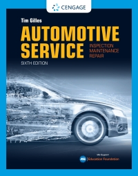 Cover image: Automotive Service: Inspection, Maintenance, Repair 6th edition 9780357393260