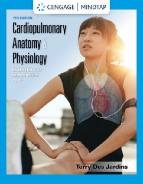 Cover image for book MindTap for Des Jardins' Cardiopulmonary Anatomy & Physiology, 7th Edition [Instant Access], 2 terms
