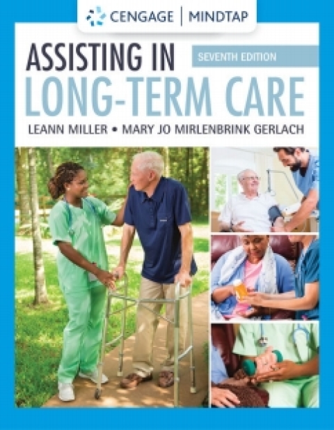 Cover image for book MindTap for Miller/Gerlach's Assisting in Long-Term Care, 7th Edition [Instant Access], 2 terms
