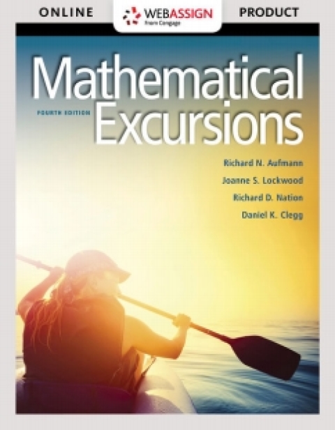 Cover image for book WebAssign for Aufmann/Lockwood/Nation/Clegg's Mathematical Excursions