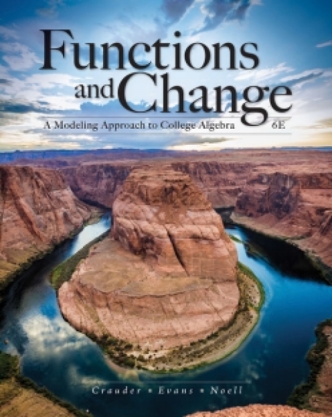 Cover image for book WebAssign for Crauder/Evans/Noell's Functions and Change:  A Modeling Approach to College Algebra