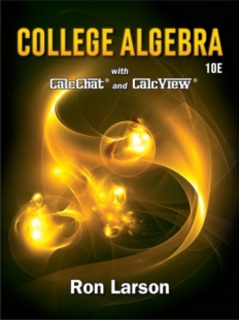 Cover image for book WebAssign for Larson's College Algebra
