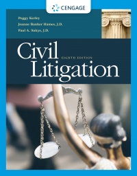 Civil Litigation 8th Edition | 9781337798839, 9781337900713 | VitalSource