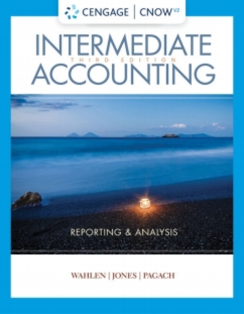 Cover image for book CengageNOWv2 for Wahlen/Jones/Pagach's Intermediate Accounting: Reporting and Analysis