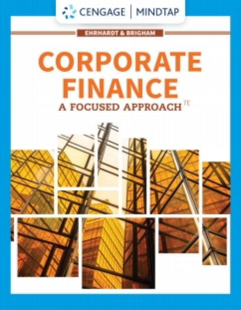 Cover image for book MindTap for Ehrhardt/Brigham's Corporate Finance: A Focused Approach