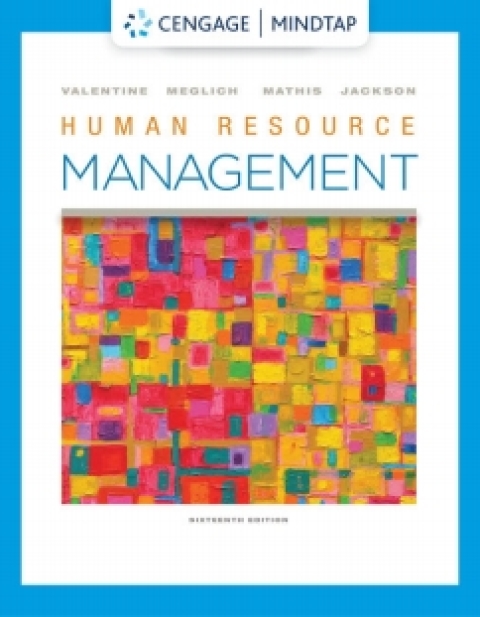 Cover image for book MindTap for Valentine/Meglich/Mathis/Jackson's Human Resource Management