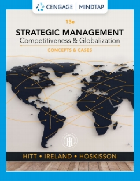 Cover image for book MindTap for Hitt/Ireland/Hoskisson's Strategic Management: Competitiveness and Globalization