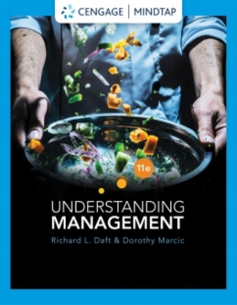 Cover image for book MindTap for Daft/Marcic's Understanding Management