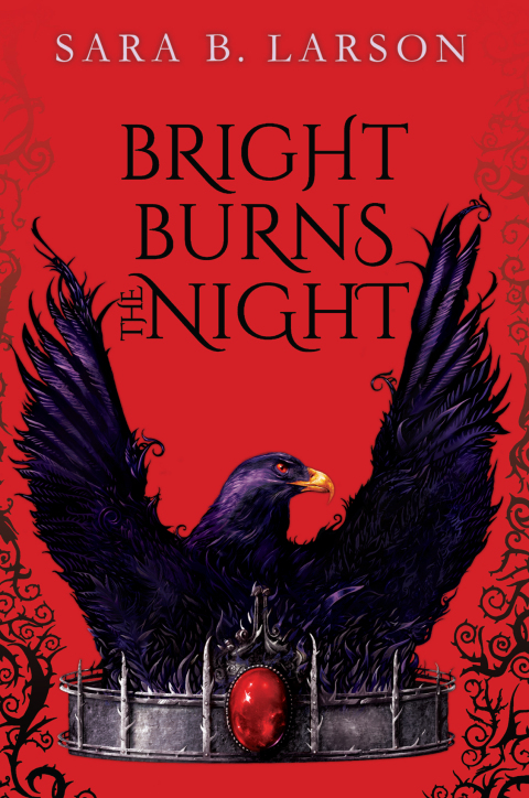 Cover image for book Bright Burns the Night