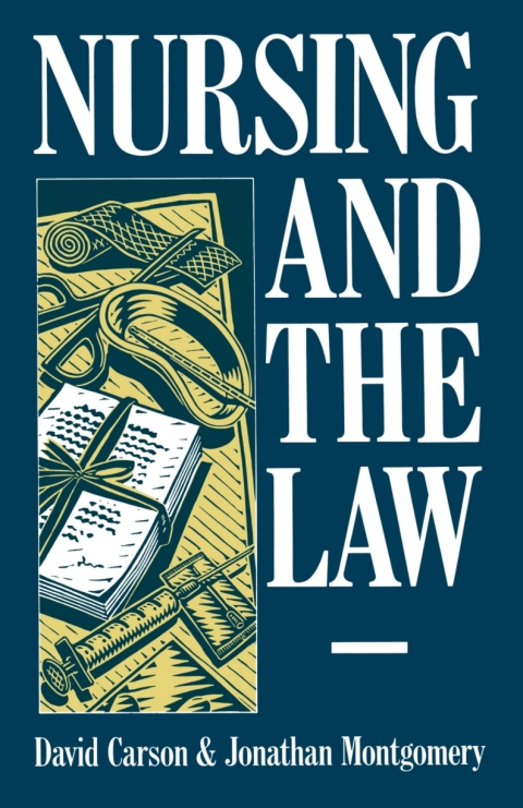 Cover image for book Nursing and the Law