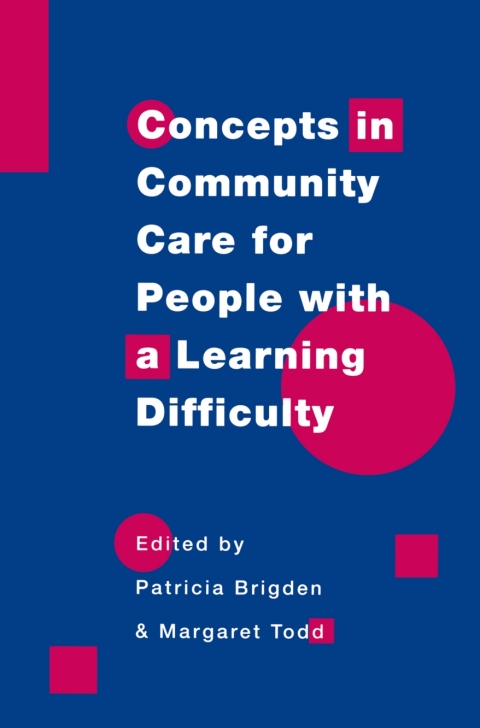 Cover image for book Concepts in community care for people with a learning difficulty