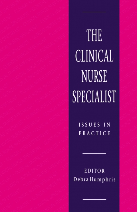 Cover image for book The Clinical Nurse Specialist