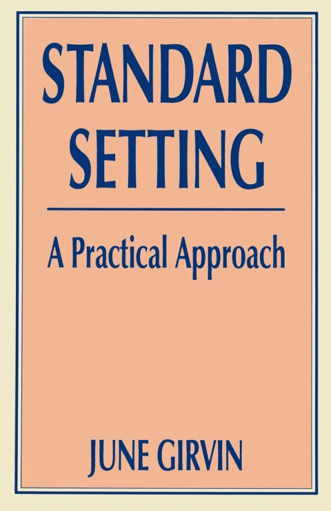 Cover image for book Standard Setting