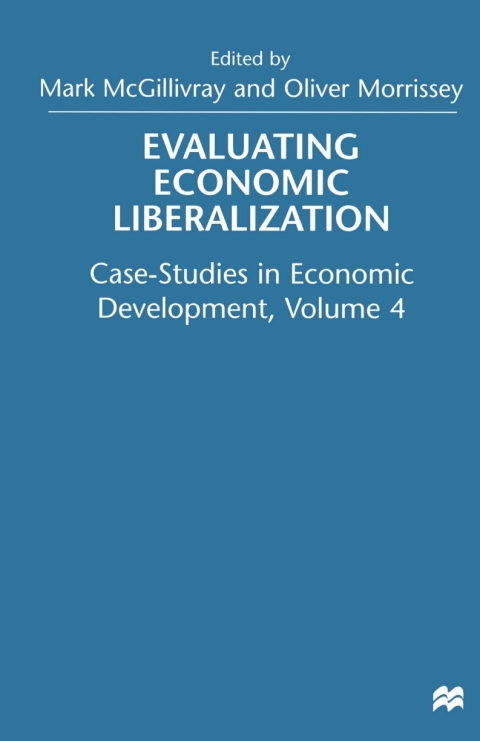 Cover image for book Evaluating Economic Liberalization