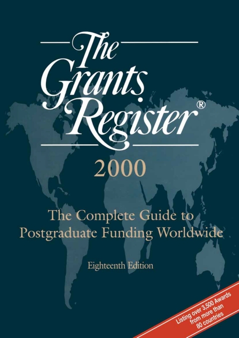 Cover image for book The Grants Register 2000