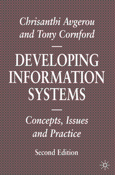 Cover image for book Developing Information Systems