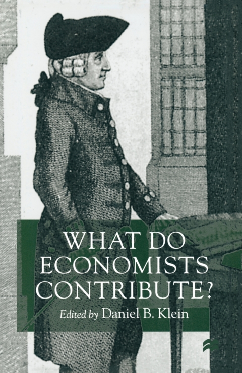 What Do Economists Contribute? 