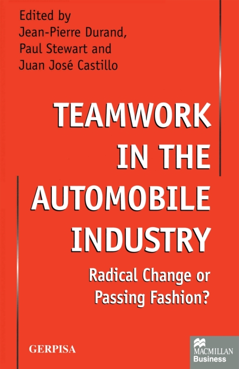 Cover image for book Teamwork in the Automobile Industry
