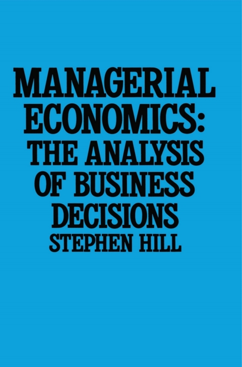 Managerial Economics 