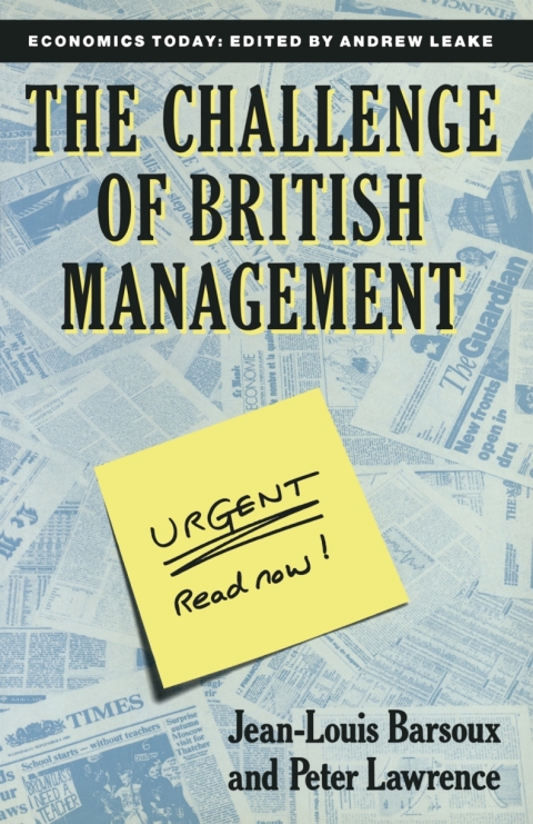 Cover image for book The Challenge of British Management