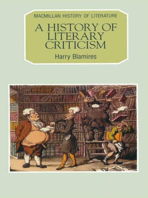 Cover image for book A History of Literary Criticism