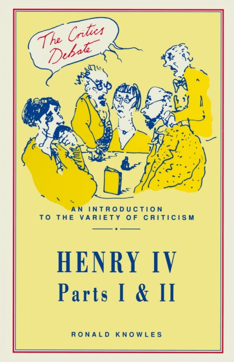 Cover image for book Henry IV Parts I and II