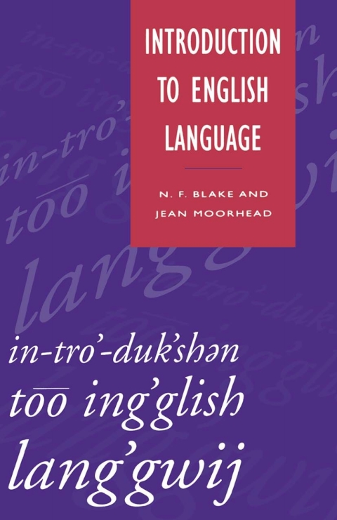 Cover image for book Introduction to English Language