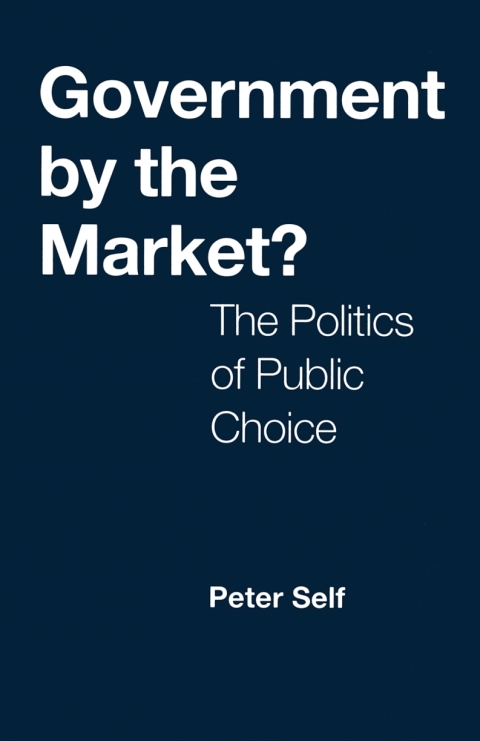 Cover image for book Government by the Market?