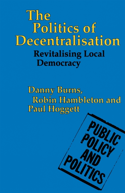 Cover image for book The Politics of Decentralisation
