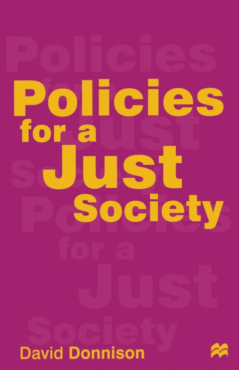 Cover image for book Policies for a Just Society