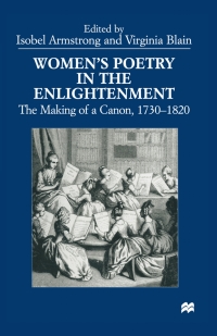 صورة الغلاف: Women’s Poetry in the Enlightenment 1st edition 9781349270248