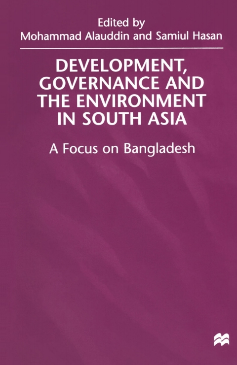 Cover image for book Development, Governance and Environment in South Asia