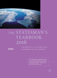Cover image: The Statesman's Yearbook 2016 9781137439987